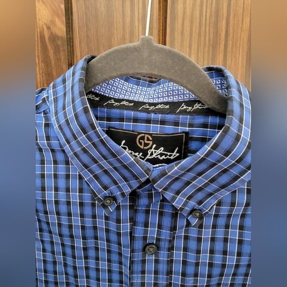 George Strait Wrangler Mens long-sleeved dress shirt - Picture 3 of 11